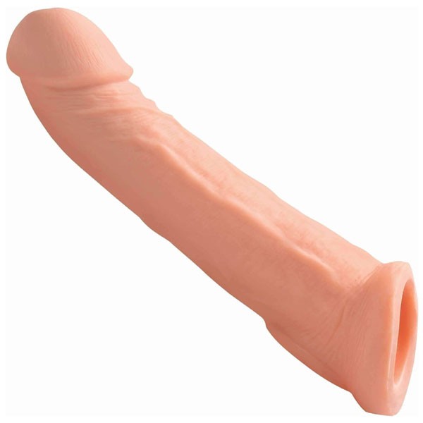 Dolgulu Realistik Penis Kılıfı - 6,5 cm