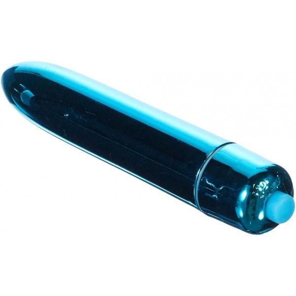 Mini Kurşun Şeklinde Titreşimli Vibratör Mavi 9 cm