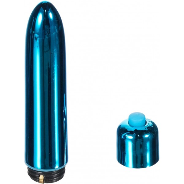Mini Kurşun Şeklinde Titreşimli Vibratör Mavi 9 cm
