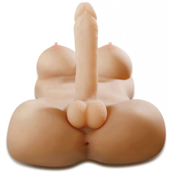Ladyboy Yarım Vücut Trans Mastürbatör - 10,2 Kg