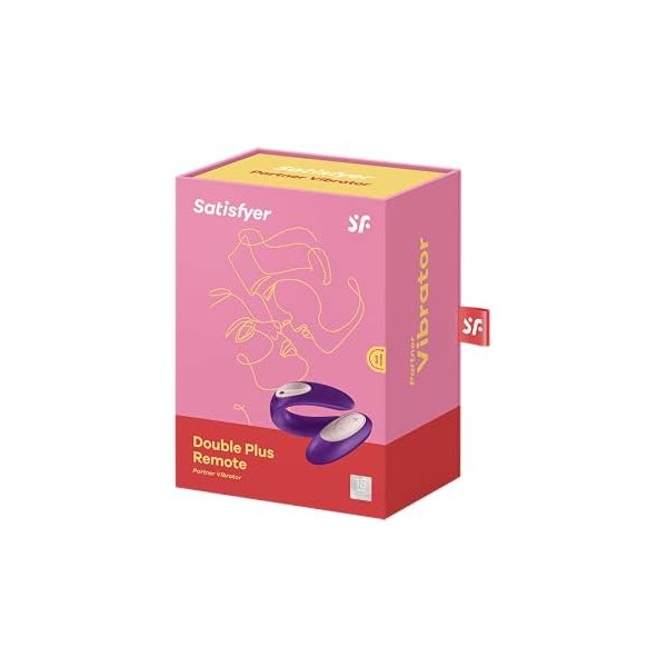 Satisfyer Double Plus Uzaktan Kumanda Partner Vibratör