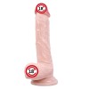 Gerçekçi Titreşimli Vakumlu Yapay Penis - 21 cm
