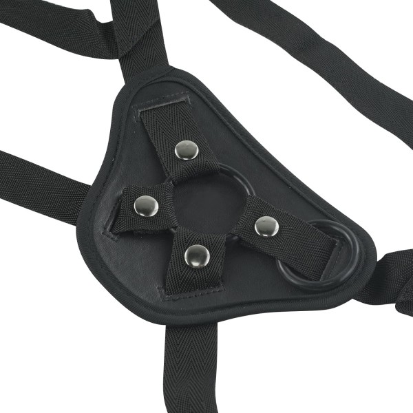 Kadın Mastürbasyonu için Giyilebilir Askılı Yapay Penis - 23,5 Cm