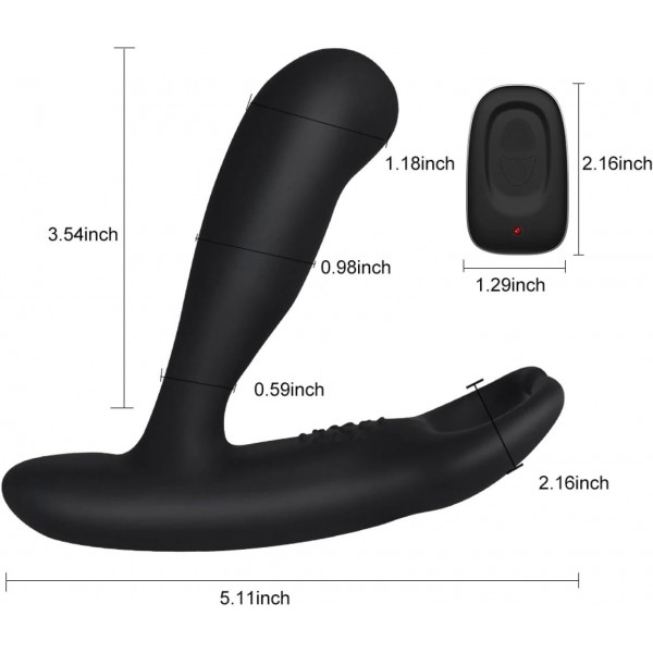 Uzaktan Kumandalı Titreşimli Isıtmalı Anal Plug