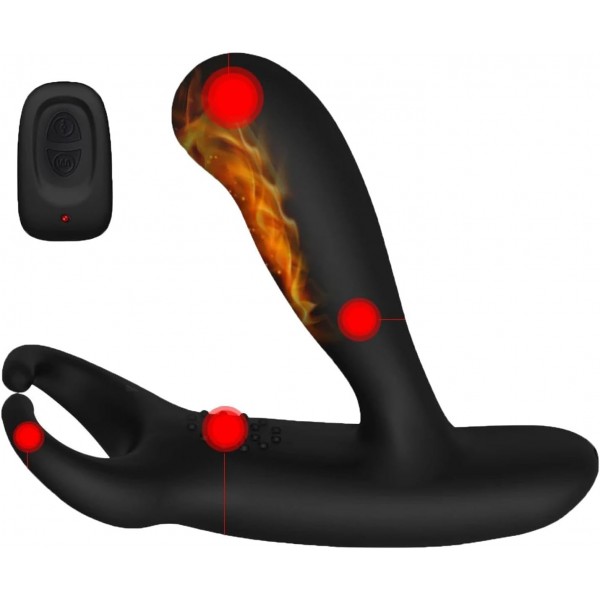 Uzaktan Kumandalı Titreşimli Isıtmalı Anal Plug