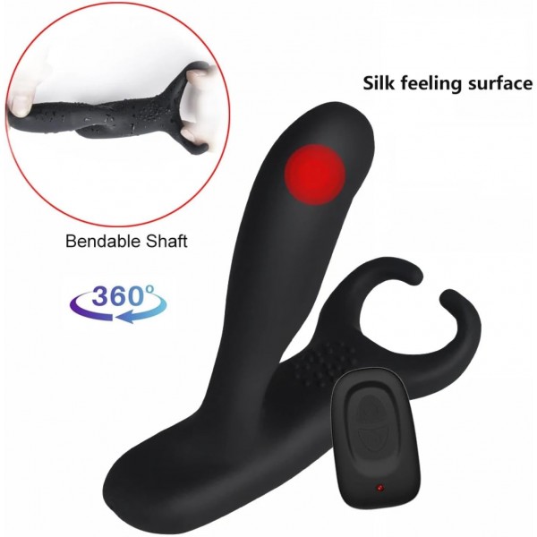 Uzaktan Kumandalı Titreşimli Isıtmalı Anal Plug