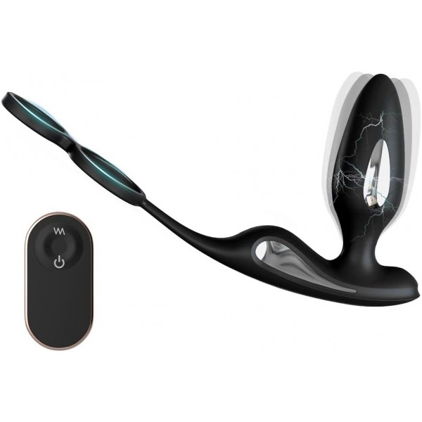 Penis Halkalı Şarjlı Giyilebilir Anal Vibratör