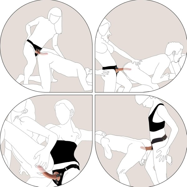 Ayarlanabilir Yumuşak Dokulu Gerçekçi Anal Dildo – 18 Cm