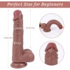 Ayarlanabilir Boyutlu Gerçekçi Belden Bağlamalı Penis - 19 Cm