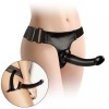 Black Magic Unisex Strap-on Çift Kullanımlı Dildo - 18 Cm