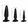 Colt Trainer 3’lü Anal Plug Set – Kademeli Konfor, Güvenli Hazırlık