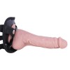 Gerçekçi Sıvı Silikon Belden Bağlamalı Penis - 21 Cm