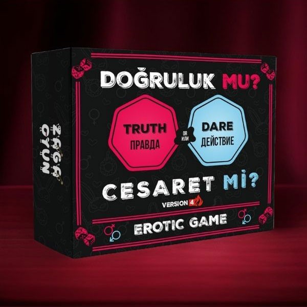 Doğruluk Mu Cesaret Mi Erotik Kutu Oyunu - Yenilenmiş 4. Versiyon!