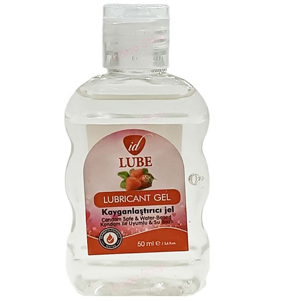 Lube Çilek Aromalı Su Bazlı Kayganlaştırıcı Jel – 50ML, Doğal & Ferah