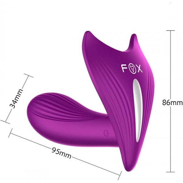 FoxShow Cute M1 Uzaktan Kumandalı İç Çamaşır Vibratörü