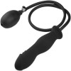 Şişirilebilir Pompalı Boğumlu Anal Plug - 12,5 Cm