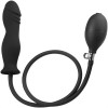 Şişirilebilir Pompalı Boğumlu Anal Plug - 12,5 Cm