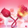Şarjlı Rose Sucking Vibratör – İleri Geri Titreşim ve Klitoral Emme