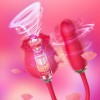 Şarjlı Rose Sucking Vibratör – İleri Geri Titreşim ve Klitoral Emme