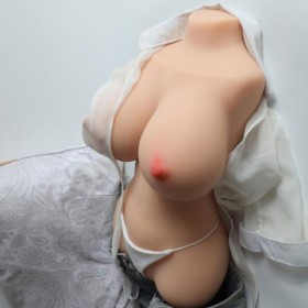 Emiş Özellikli Ultra Realistik Yarım Vücut Mastürbatör - 9 Kg