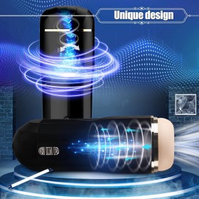 Manyetik USB Şarjlı Titreşimli Emme Ayarlı Mastürbatör