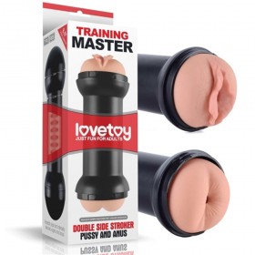 Realistik Çift Taraflı Vajina - Anal Mastürbatör