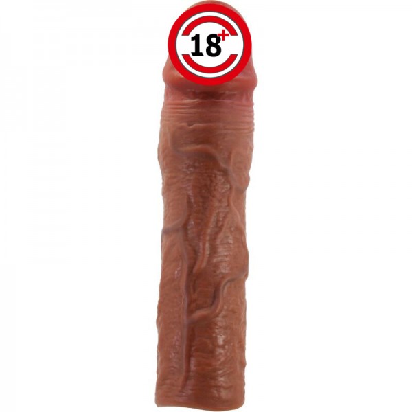 Stevenson Gerçek Hissiyatlı Uzatıcı Penis Kılıfı – 20 Cm