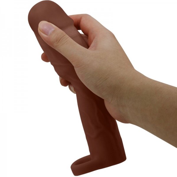 Gerçek Hissiyatlı Uzatıcı Penis Kılıfı – 18 cm