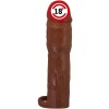 Gerçek Hissiyatlı Uzatıcı Penis Kılıfı – 18 cm