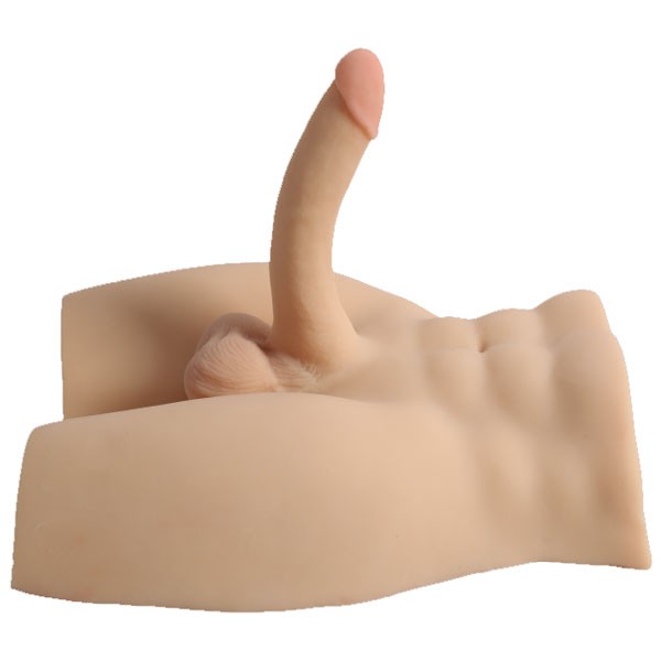 Gerçekçi Erkek Gövde Seks Bebeği – 17 cm