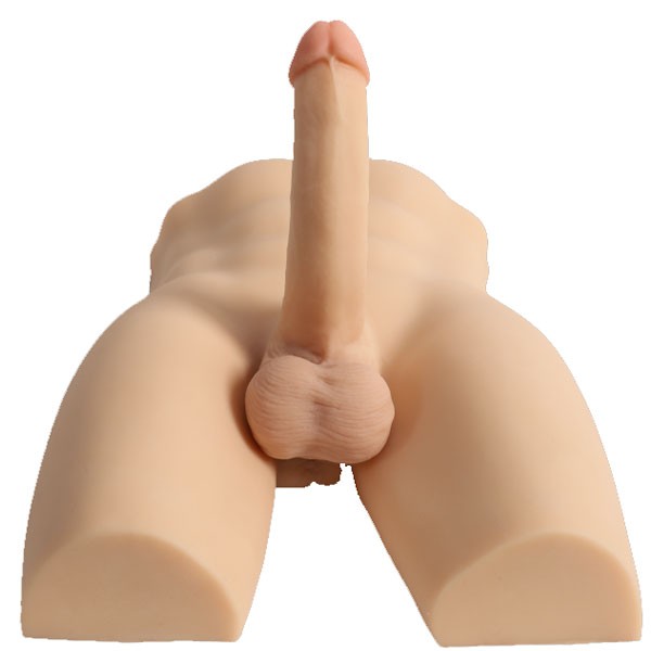 Gerçekçi Erkek Gövde Seks Bebeği – 17 cm