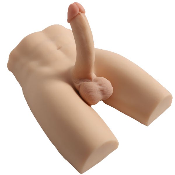 Gerçekçi Erkek Gövde Seks Bebeği – 17 cm