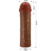 Gerçek Hissiyatlı Uzatıcı Penis Kılıfı – 16,5 Cm