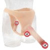 Giyilebilir Bi-Seksüel Strap-On | Titreşimli, Silikon, USB Şarjlı
