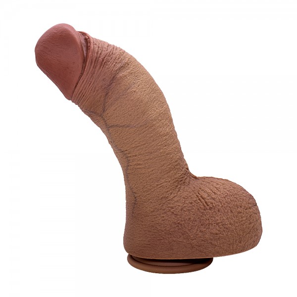 MARC Çift Katman Silikon Penis – Ultra Gerçekçi, Güçlü Vantuzlu - 28 Cm