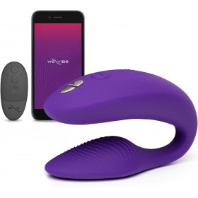 We-Vibe Sync 2nd Gen Çiftler İçin Telefon Kontrollü Vibratör – Mor