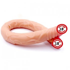 Çiftlere Özel Romantik Deneyim: 55 cm Çift Taraflı Dildo