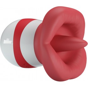 Gerçekçi Ağız ve Dil Tasarımlı USB Şarjlı Seks Oyuncağı