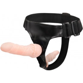 Çift Uçlu Ayarlanabilir Strap-On | Gerçekçi Silikon Set