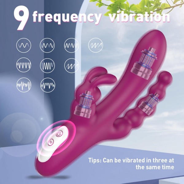 Sınırları Keşfet! 3’ü 1 Arada Tavşan Vibratör