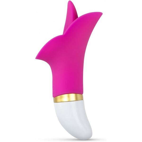 Clitoris Vibrator With Tongue - Pink | Teazers
