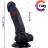 Realistik Dildo 21 cm – Doğal His, Esnek ve Konforlu Tasarım