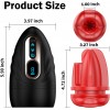 Electric Masturbator Cup – 9 Modlu Isıtmalı Oral Mastürbatör