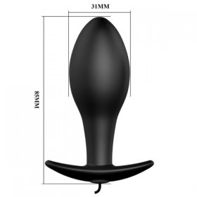 Pretty Love 12 Fonksiyonlu Titreşimli Anal Plug – Kompakt & Güçlü