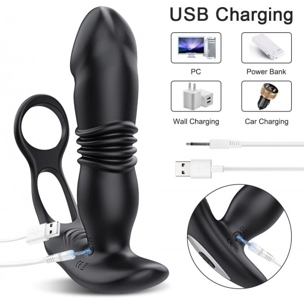 String Moon Bluetooth Kontrollü Anal Plug – 9 Modlu Titreşimle Maksimum Zevk