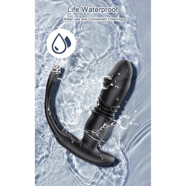 String Moon Bluetooth Kontrollü Anal Plug – 9 Modlu Titreşimle Maksimum Zevk