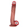 Daniel Gerçekçi Titreşimli Penis – 10 Modlu, Şarjlı ve Güçlü Vantuzlu - 28,5 cm