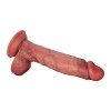 JUAN – 24 cm Gerçekçi Titreşimli Penis, Uzaktan Kumandalı ve Sessiz