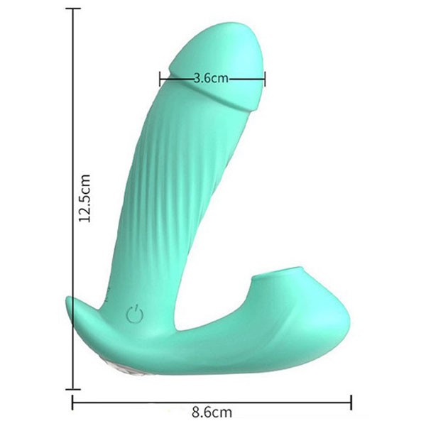 Mellow Isıtmalı Emme Fonksiyonlu Telefon Kontrollü Giyilebilir Vibratör