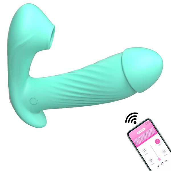 Mellow Isıtmalı Emme Fonksiyonlu Telefon Kontrollü Giyilebilir Vibratör